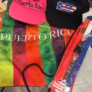 2 Hats 2 Bags 1 Lanyard